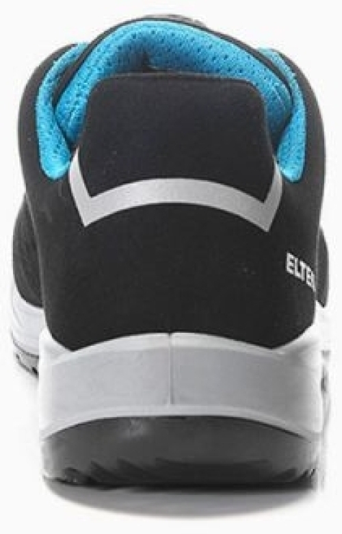ELTEN-Footwear, S1P-Damen-Arbeits-Berufs-Sicherheits-Schuhe, Halbschuhe, IMPULSE LADY BOA aqua LOW, ESD, schwarz