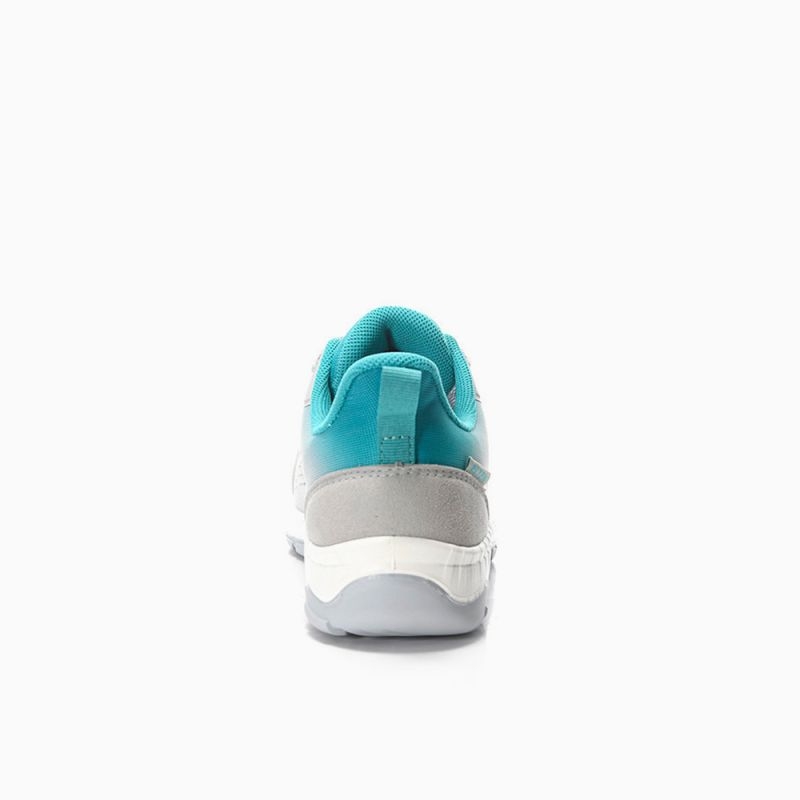 ELTEN-S1-Sicherheitshalbschuh, LUANA grey-turquoise Low ESD S1