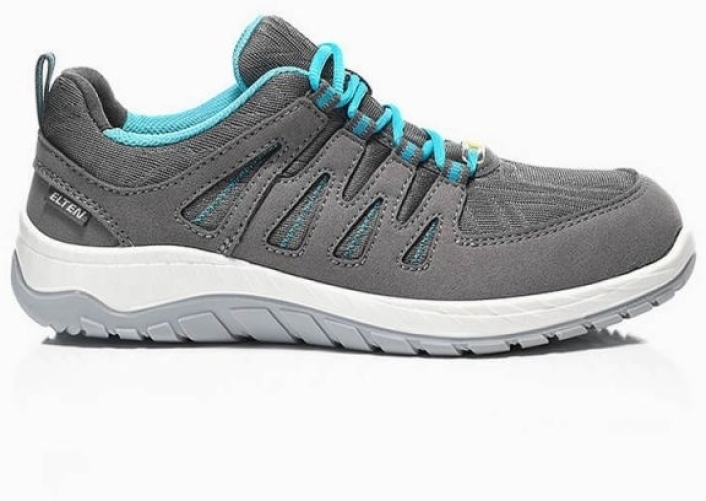 ELTEN-Footwear, S1P-Arbeits-Berufs-Sicherheits-Schuhe, Halbschuhe, MADDIE grey Low, ESD, grau