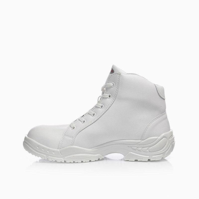 ELTEN-Footwear, S2-Arbeits-Berufs-Sicherheits-Schuhe, Hochschuhe, WHITE LOOP MID ESD, weiß