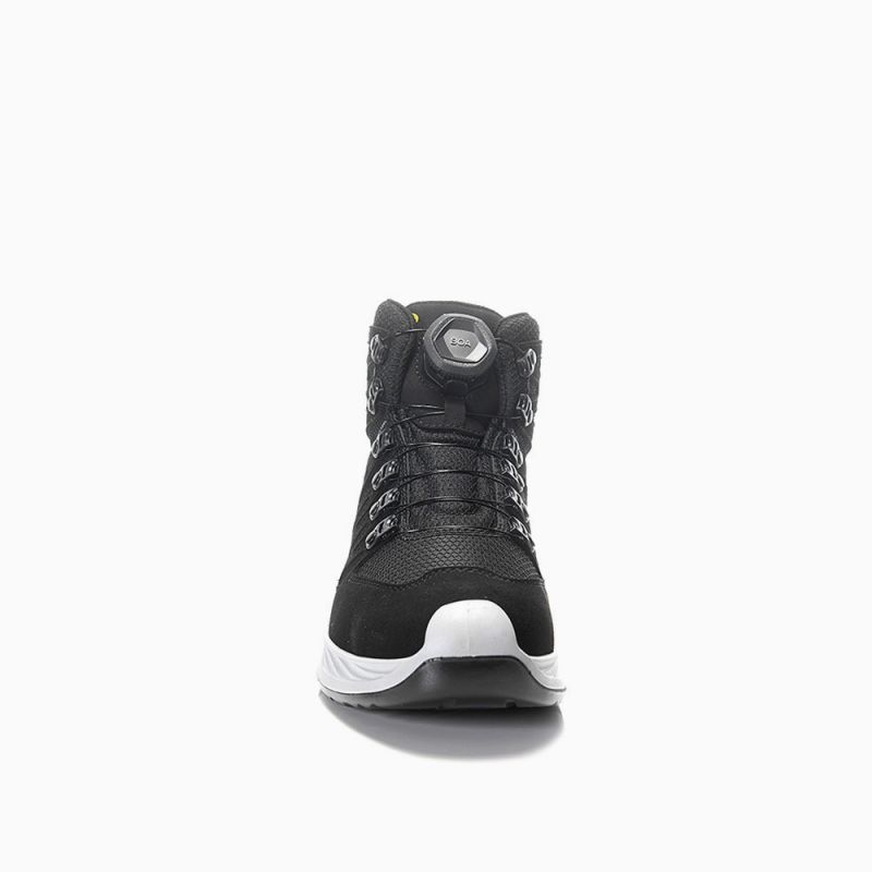 ELTEN Sicherheitsstiefel, MADDOX XXR BOA® black-grey Mid ESD S3S