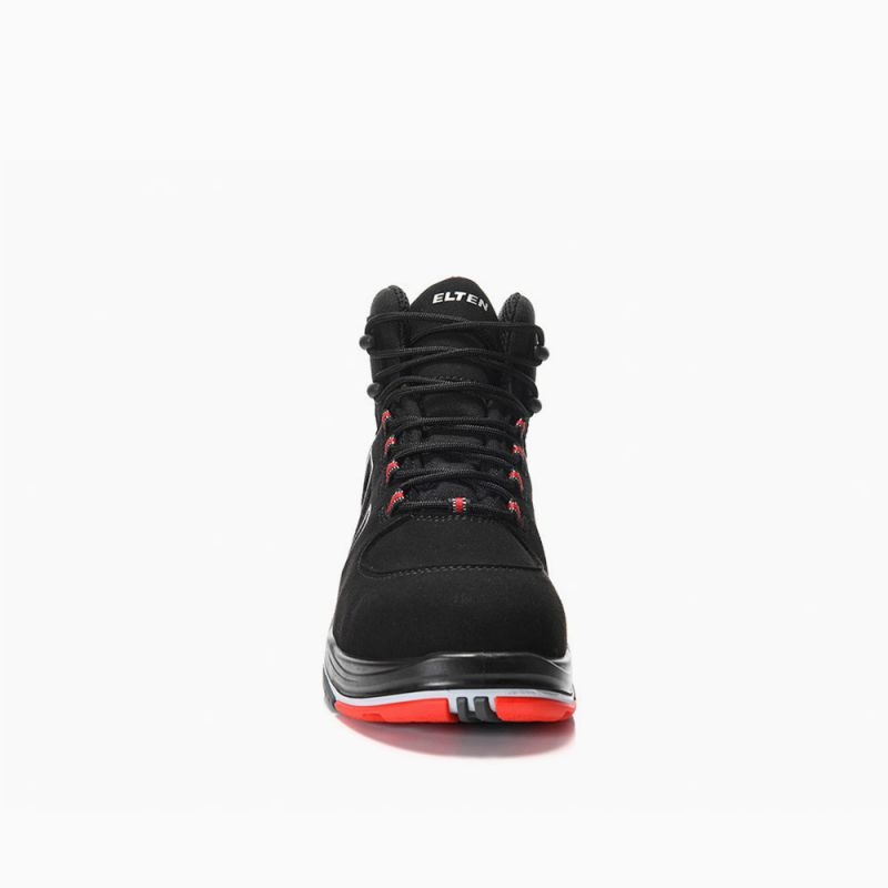 ELTEN-S3-Sicherheitsstiefel, ALAN XXTP black-red Mid, ESD, schwarz-rot