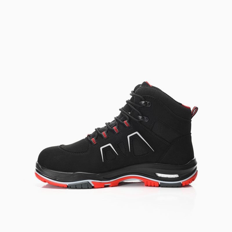 ELTEN-S3-Sicherheitsstiefel, ALAN XXTP black-red Mid, ESD, schwarz-rot