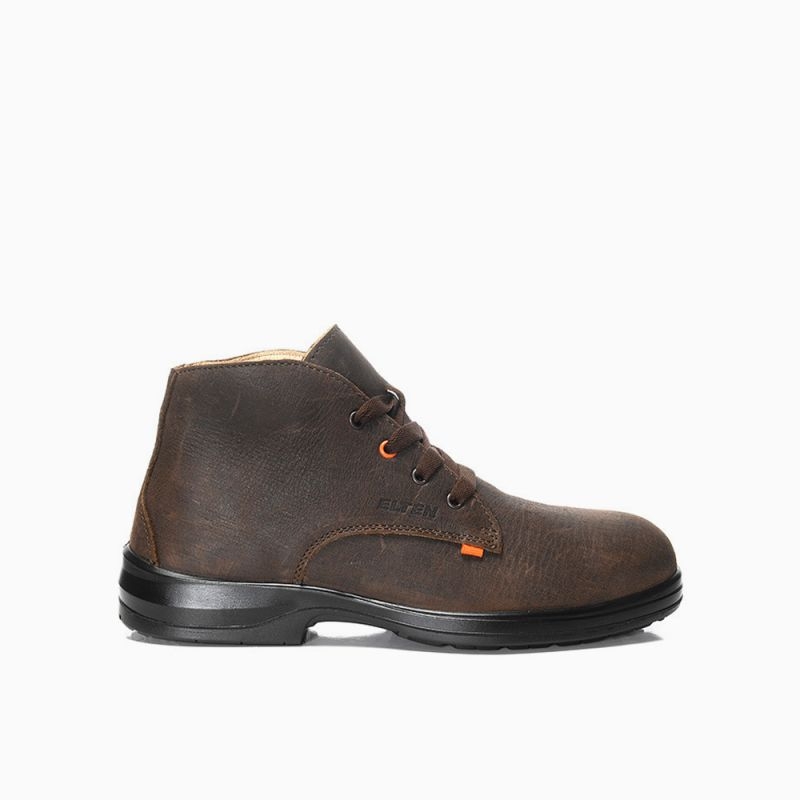 ELTEN-Sicherheitsschnürstiefel, NIKOLAS XXB brown Mid ESD S3S