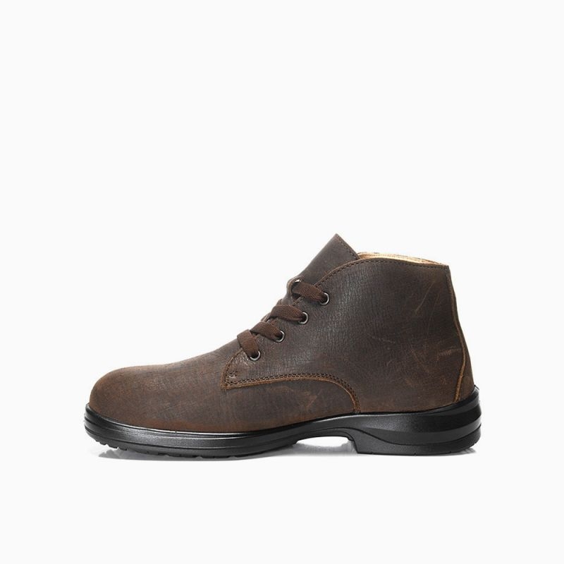 ELTEN-Sicherheitsschnürstiefel, NIKOLAS XXB brown Mid ESD S3S