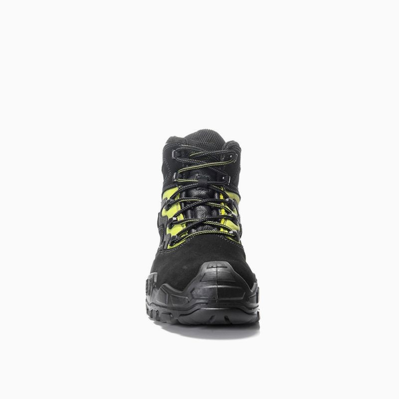 ELTEN-S3-Sicherheitsstiefel, MICK black-green Mid, ESD, schwarz-grün