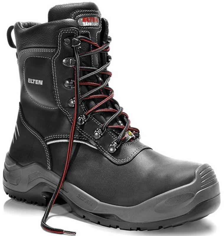 ELTEN-Footwear, S3 Winter-Arbeits-Berufs-Sicherheits-Schuhe, Schnrstiefel, JOSCHI ESD CI, schwarz