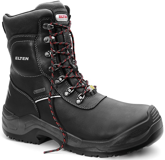 ELTEN-Footwear, S3-Arbeits-Berufs-Sicherheits-Schuhe, Schnürstiefel, OSCHI GTX ESD, schwarz