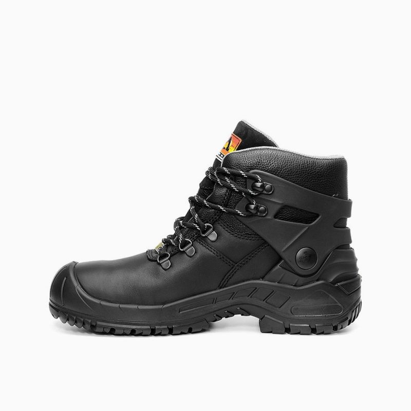 ELTEN-Footwear, S3-Arbeits-Berufs-Sicherheits-Schuhe, Hochschuhe, RENZO BIOMEX GTX CI ESD, schwarz