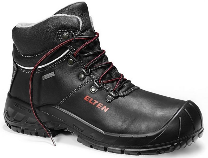 ELTEN-Footwear, Arbeits-Berufs-Sicherheits-Schuhe, Schnrstiefel, RENZO GTX XW Mid, ESD, S3 CI, schwarz