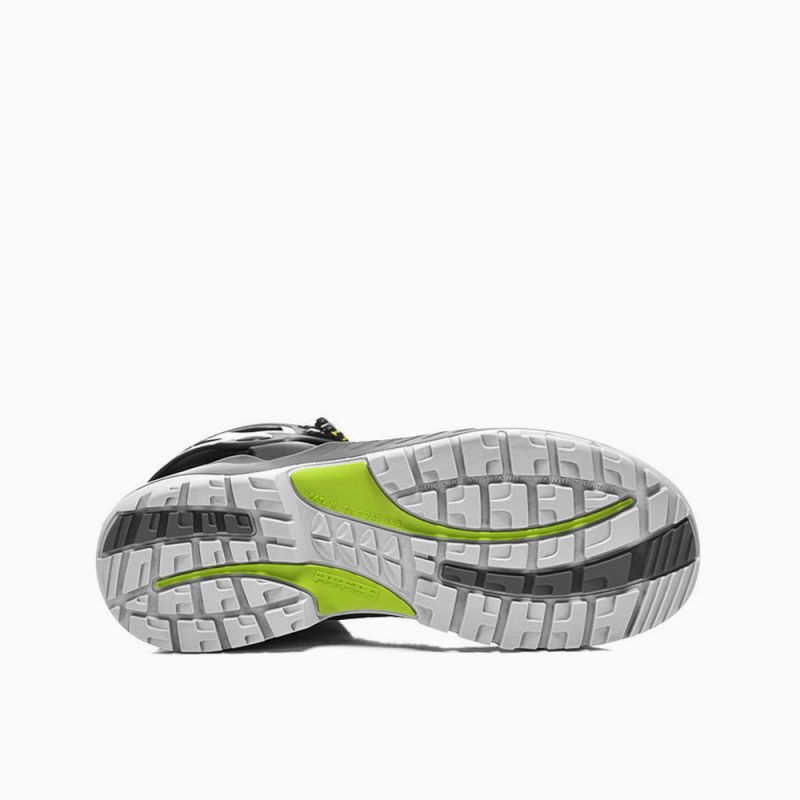 ELTEN-Footwear, S1-Arbeits-Berufs-Sicherheits-Schuhe, Schnürstiefel, TOMMASO green Mid, ESD, schwarz