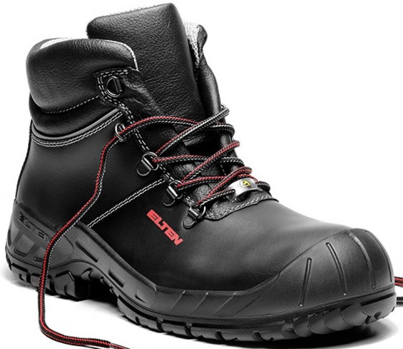 ELTEN-Footwear, S3-Arbeits-Berufs-Sicherheits-Schuhe, Hochschuhe, RENZO XW MID ESD, schwarz