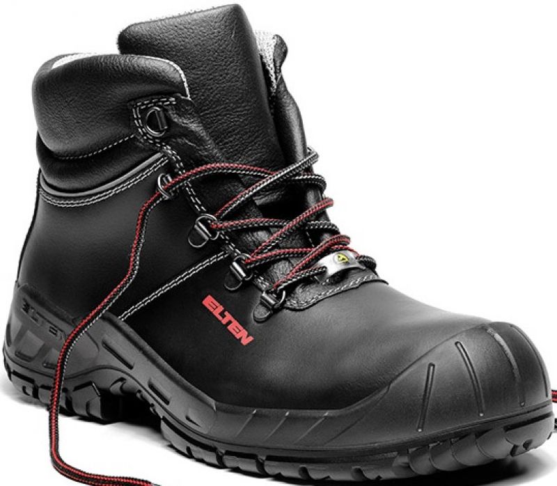 ELTEN-Footwear, S3-Arbeits-Berufs-Sicherheits-Schuhe, Hochschuhe, RENZO XXW MID ESD, schwarz