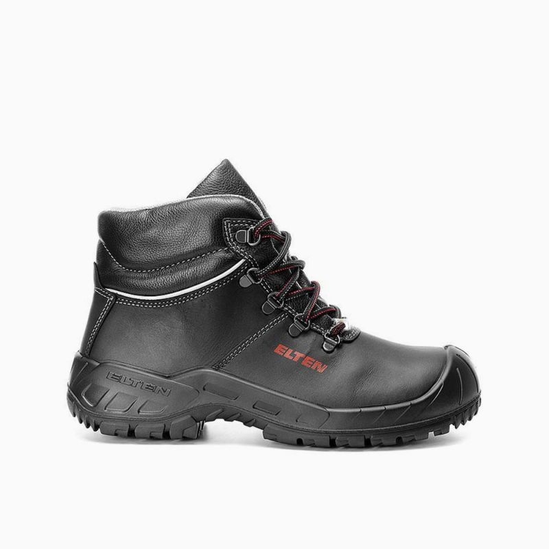 ELTEN-Footwear, S3-Arbeits-Berufs-Sicherheits-Schuhe, Hochschuhe, RENZO XXW MID ESD, schwarz
