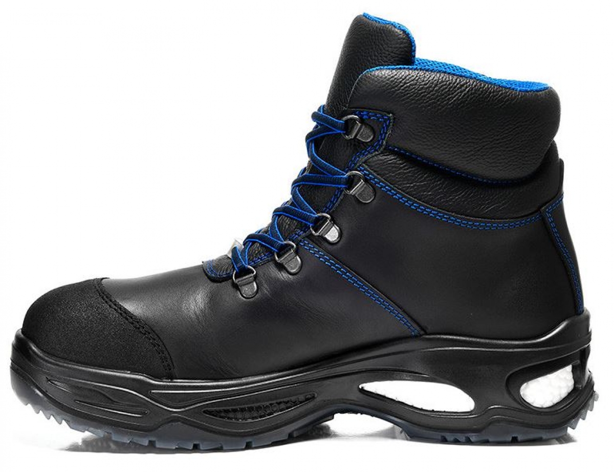 ELTEN-Footwear, S3-Arbeits-Berufs-Sicherheits-Schuhe, Schnrstiefel, MILTON Mid, ESD, schwarz