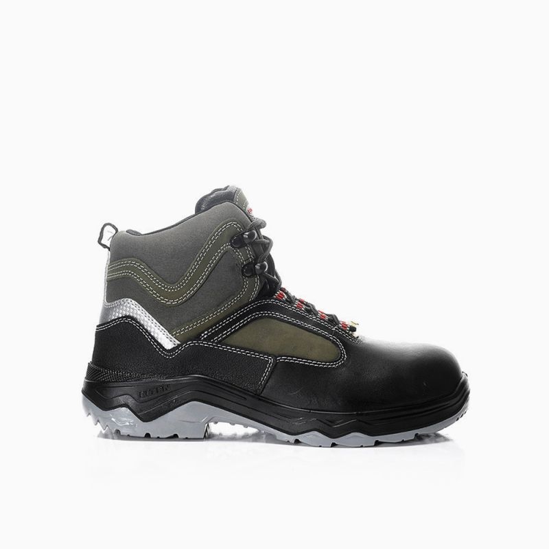 ELTEN-Footwear, Arbeits-Berufs-Sicherheits-Schuhe, Schnürstiefel, Lex ESD S3 Steel