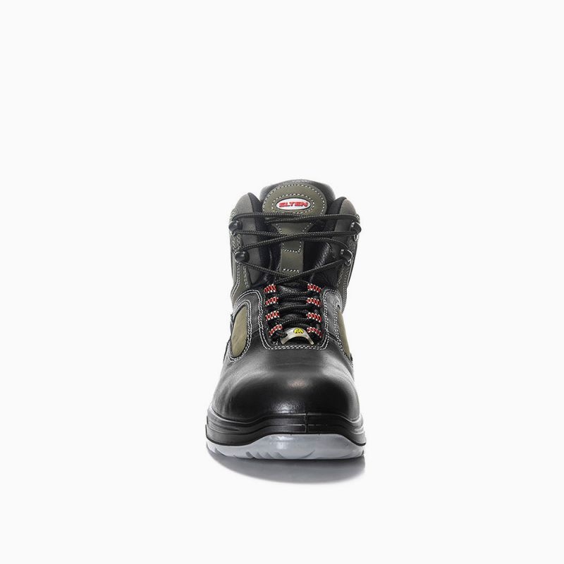 ELTEN-Footwear, Arbeits-Berufs-Sicherheits-Schuhe, Schnürstiefel, Lex ESD S3 Steel