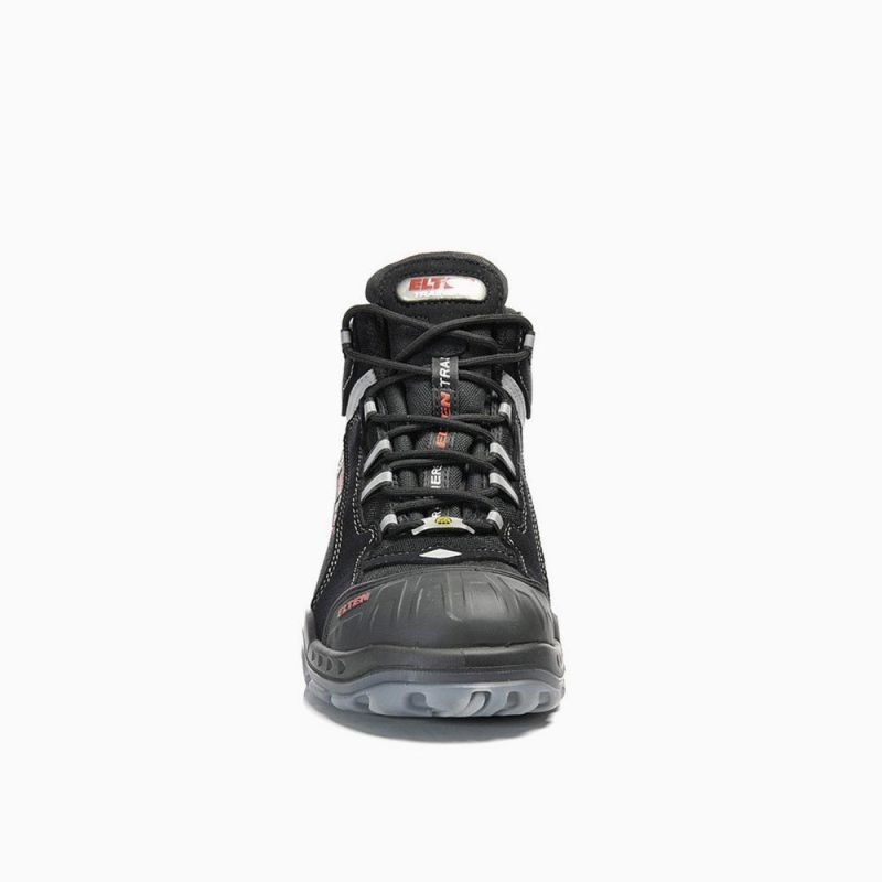 ELTEN-Footwear, S3-Arbeits-Berufs-Sicherheits-Schuhe, Hochschuhe, SANDER PRO ESD, mit Überkappe, schwarz