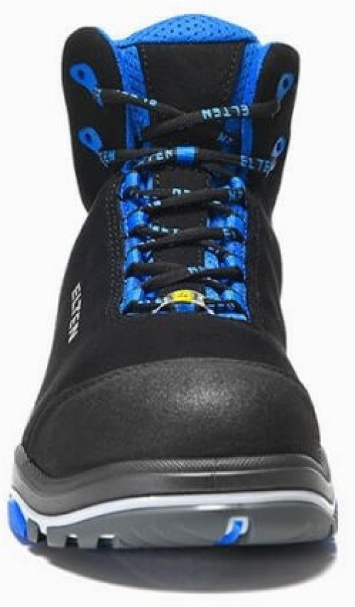 ELTEN-Footwear, S2-ERGO-ACTIVE-Arbeits-Berufs-Sicherheits-Schuhe, Halbschuhe, IMPULSE EA Mid, ESD, Fußtyp 1, blau