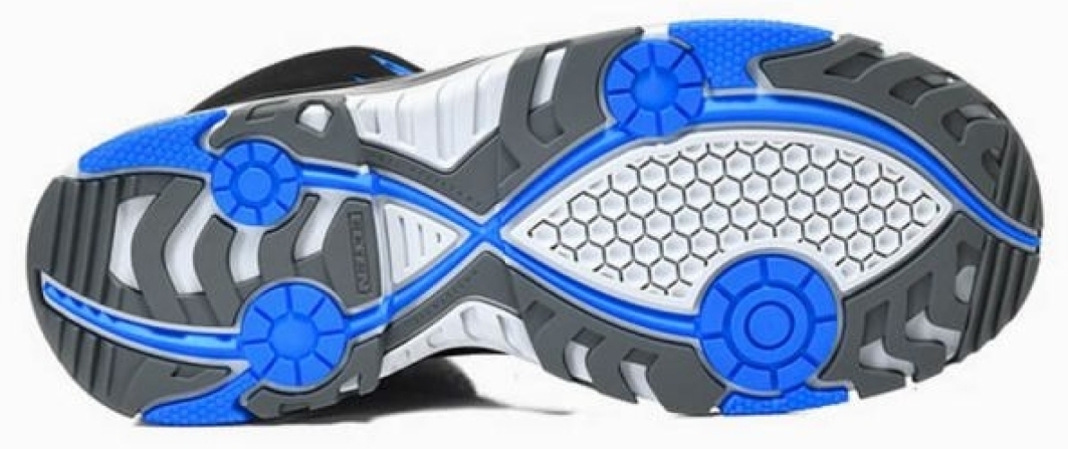 ELTEN-Footwear, S2-ERGO-ACTIVE-Arbeits-Berufs-Sicherheits-Schuhe, Halbschuhe, IMPULSE EA Mid, ESD, Fußtyp 1, blau