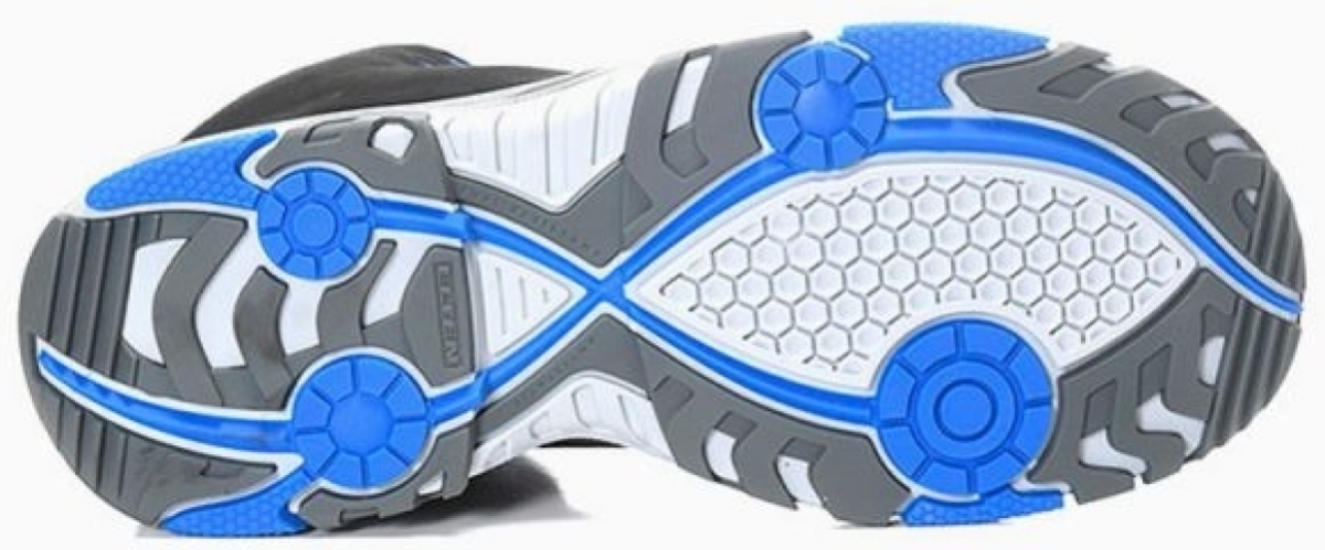 ELTEN-Footwear, S2-ERGO-ACTIVE-Arbeits-Berufs-Sicherheits-Schuhe, Halbschuhe, IMPULSE EA Mid, ESD, Fußtyp 2, blau