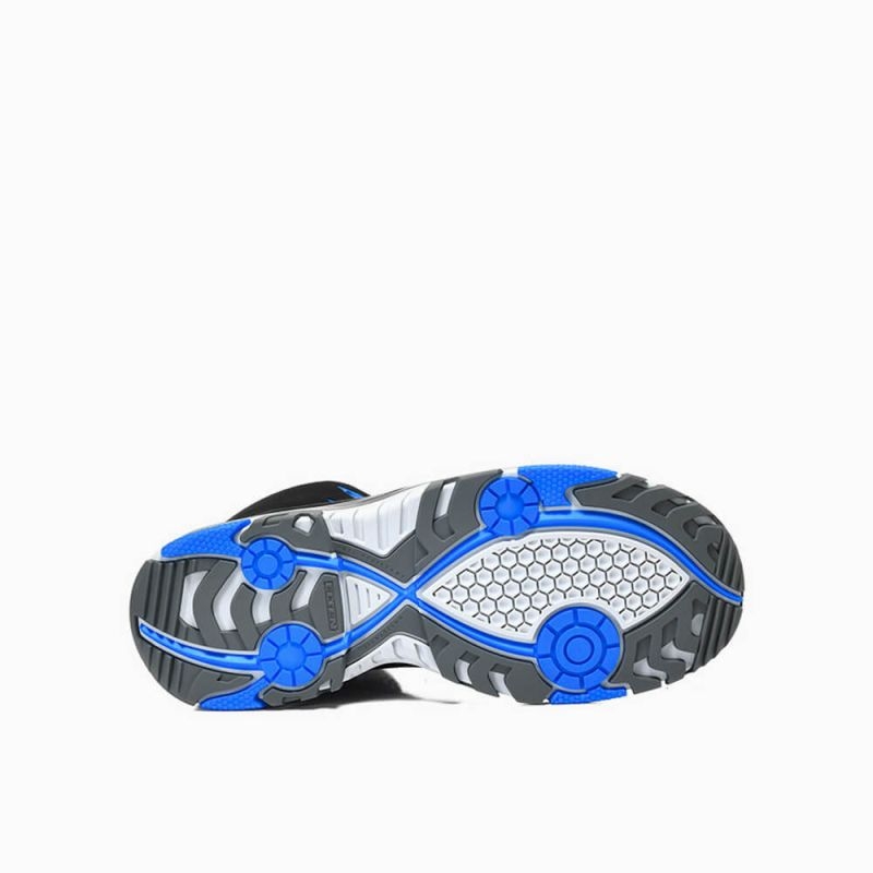 ELTEN-Footwear, S2-ERGO-ACTIVE-Arbeits-Berufs-Sicherheits-Schuhe, Halbschuhe, IMPULSE EA Mid, ESD, Fußtyp 3, blau