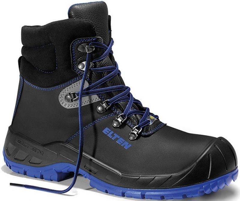 ELTEN-Footwear, Arbeits-Berufs-Sicherheits-Schuhe, Halbschuhe, ALLESIO blue Mid, ESD, S3, schwarz/blau