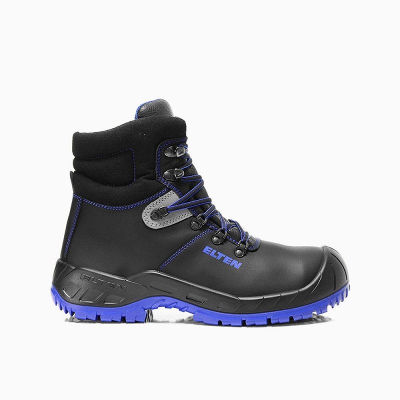 ELTEN-Footwear, Arbeits-Berufs-Sicherheits-Schuhe, Halbschuhe, ALLESIO blue Mid, ESD, S3, schwarz/blau