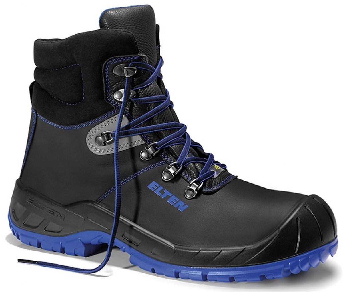 ELTEN-Footwear, S3-SAFETY GRIP-Arbeits-Berufs-Sicherheits-Schuhe, Hochschuhe, ALESSIO XW Mid, ESD, schwarz