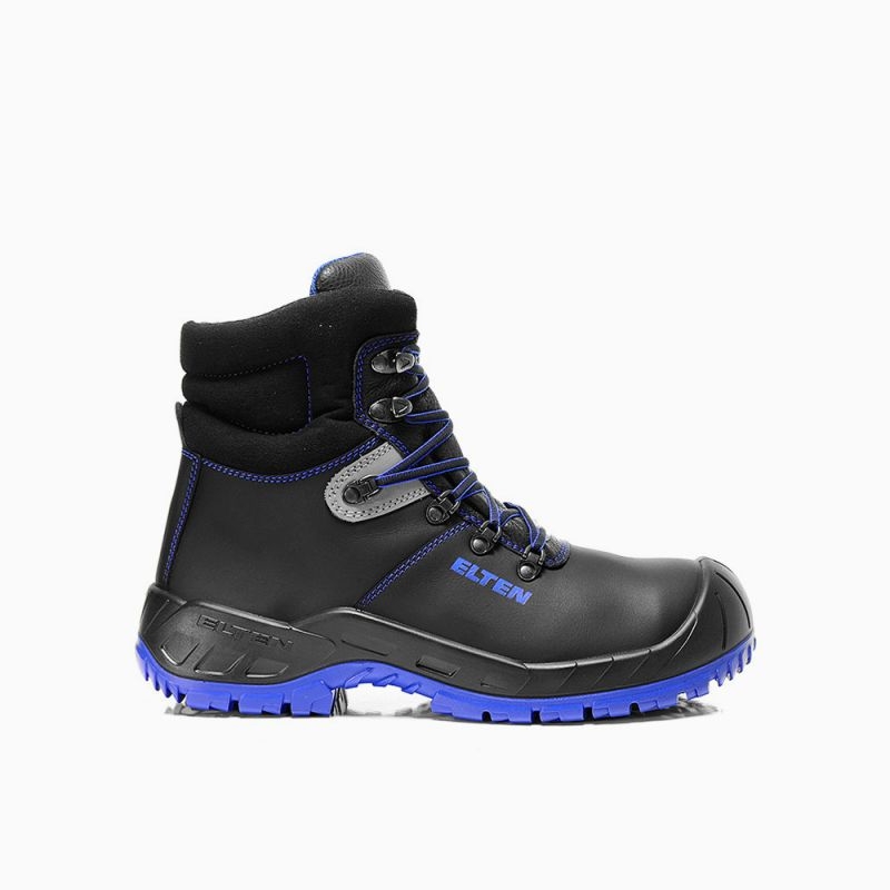 ELTEN-Footwear, S3-SAFETY GRIP-Arbeits-Berufs-Sicherheits-Schuhe, Hochschuhe, ALESSIO XW Mid, ESD, schwarz