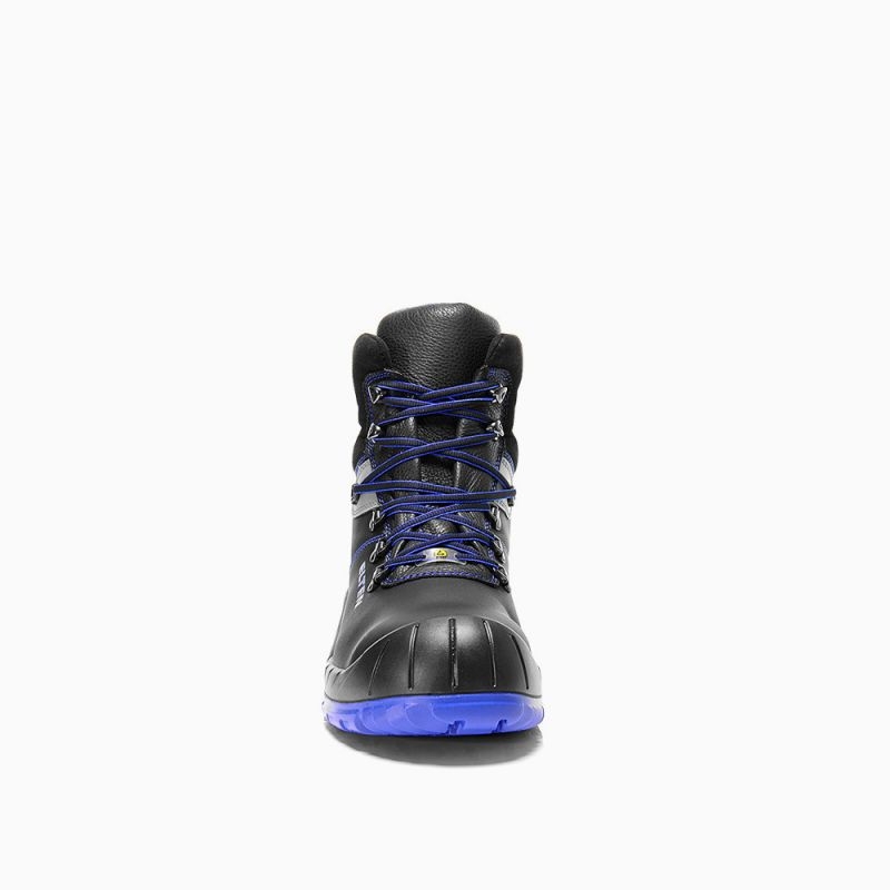 ELTEN-Footwear, S3-SAFETY GRIP-Arbeits-Berufs-Sicherheits-Schuhe, Hochschuhe, ALESSIO XW Mid, ESD, schwarz