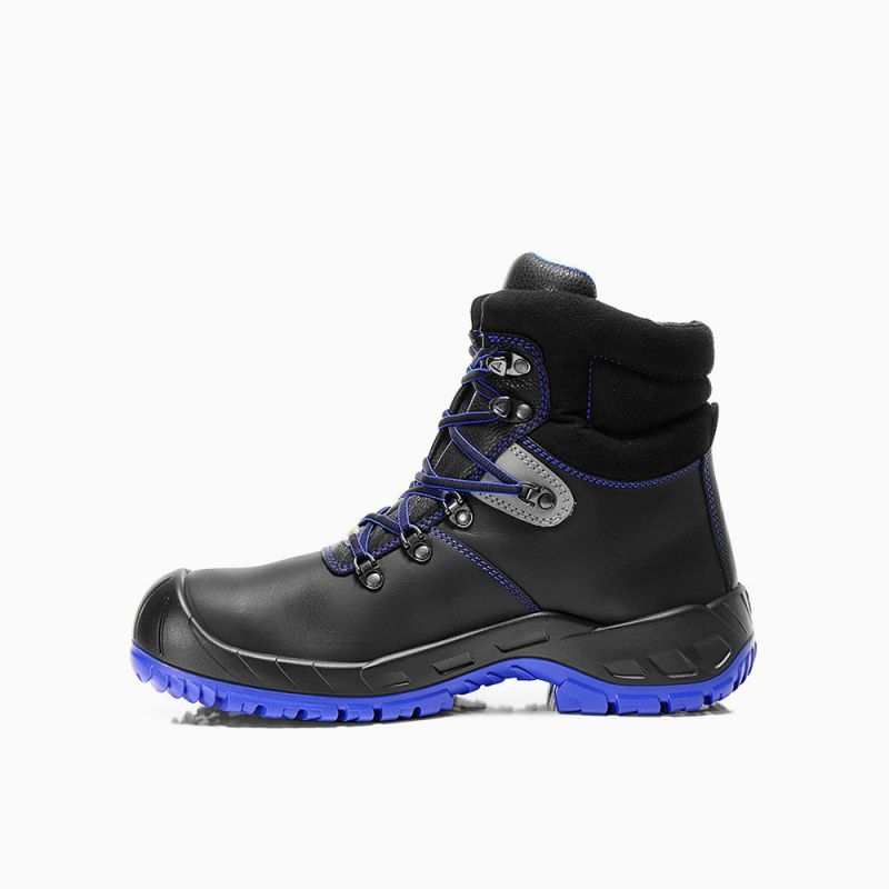 ELTEN-Footwear, S3-SAFETY GRIP-Arbeits-Berufs-Sicherheits-Schuhe, Hochschuhe, ALESSIO XW Mid, ESD, schwarz