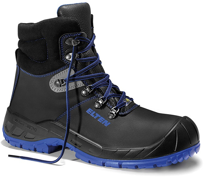 ELTEN-Footwear, S3-SAFETY GRIP-Arbeits-Berufs-Sicherheits-Schuhe, Hochschuhe, ALESSIO XXW Mid, ESD, schwarz