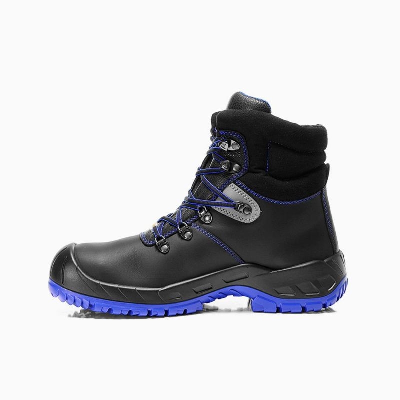 ELTEN-Footwear, S3-SAFETY GRIP-Arbeits-Berufs-Sicherheits-Schuhe, Hochschuhe, ALESSIO Steel XW Mid , ESD, schwarz