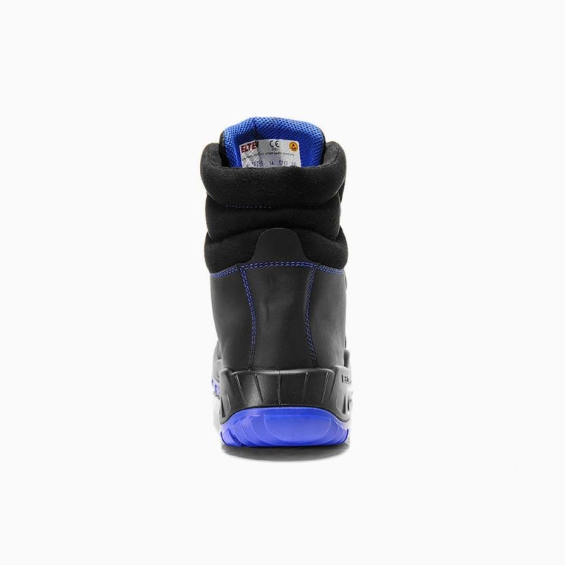 ELTEN-Footwear, S3-SAFETY GRIP-Arbeits-Berufs-Sicherheits-Schuhe, Hochschuhe, ALESSIO Steel XW Mid , ESD, schwarz