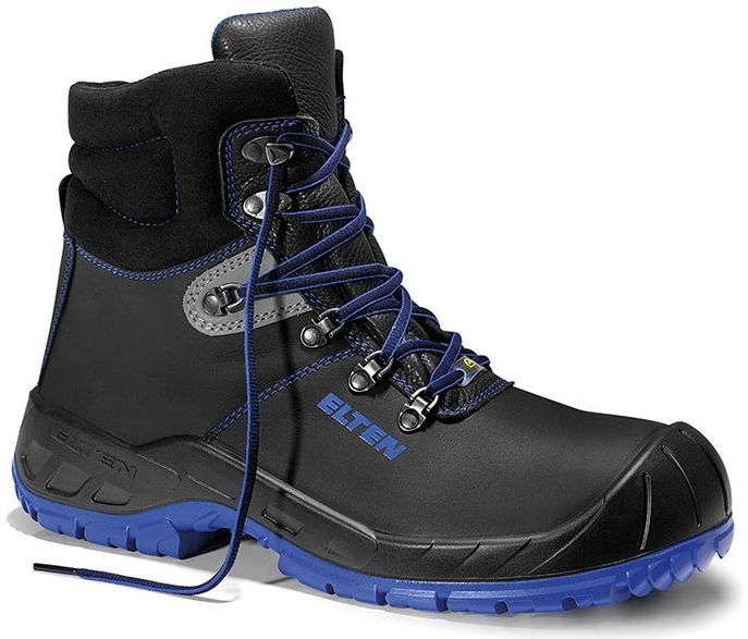 ELTEN-Footwear, S3-SAFETY GRIP-Arbeits-Berufs-Sicherheits-Schuhe, Hochschuhe, ALESSIO Steel XXW Mid , ESD, schwarz