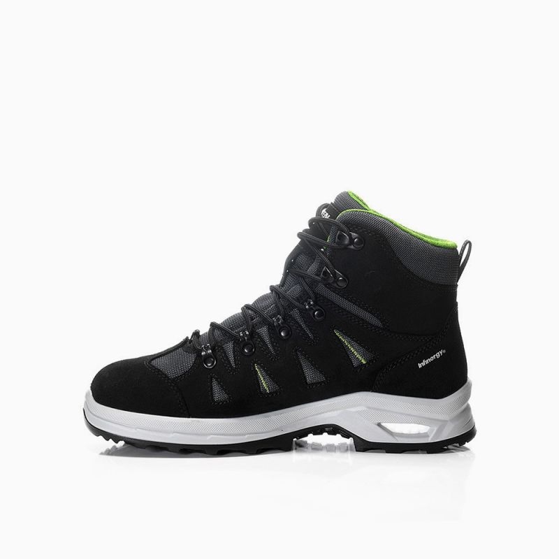ELTEN-S2-Sicherheitsstiefel, RIWEMO XXP GTX black-green Mid ESD S2 WR CI