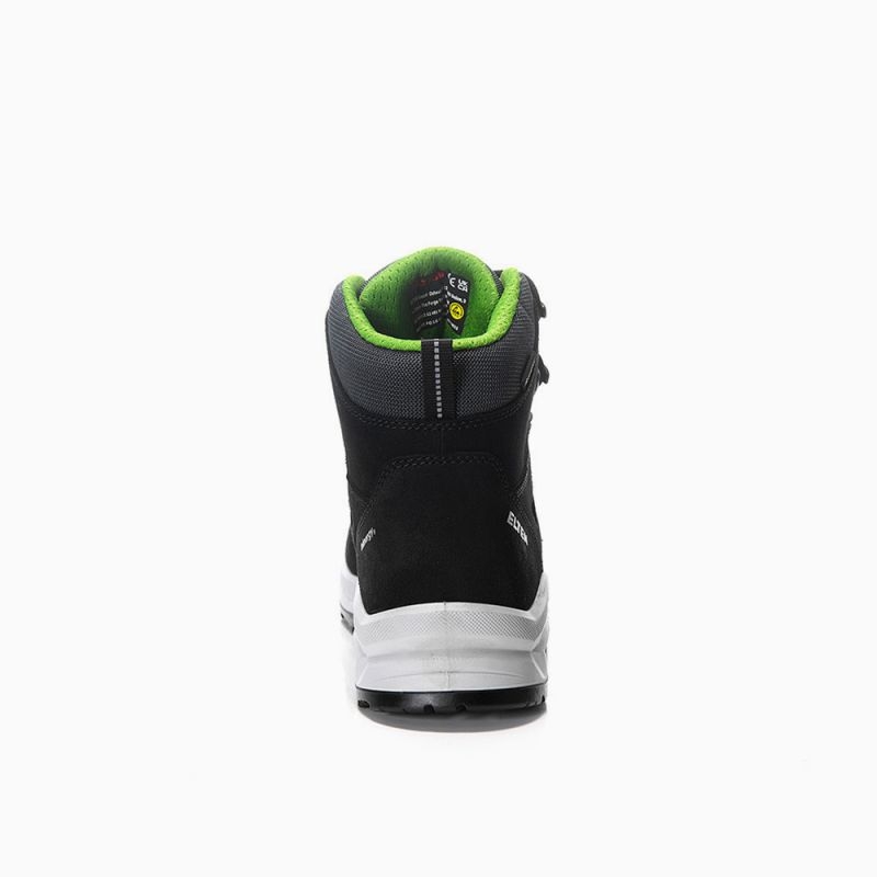 ELTEN-S2-Sicherheitsstiefel, RIWEMO XXP GTX black-green Mid ESD S2 WR CI