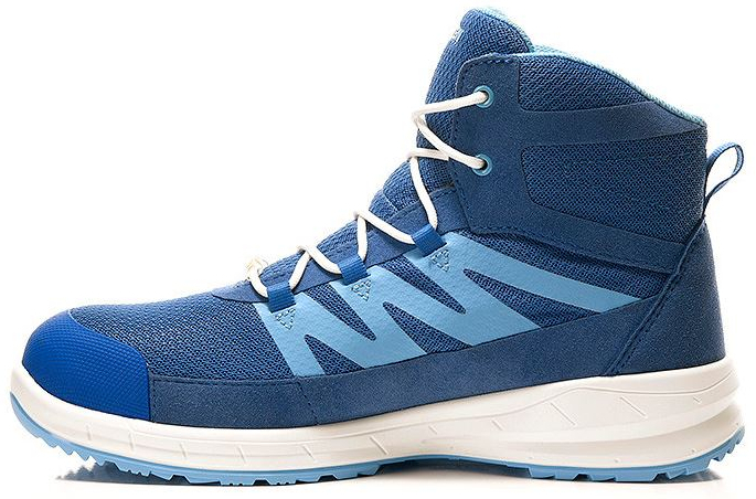 ELTEN-Footwear, S1P-Arbeits-Berufs-Sicherheits-Schuhe, Hochschuhe, MARTEN XXSports Mid, ESD, blau