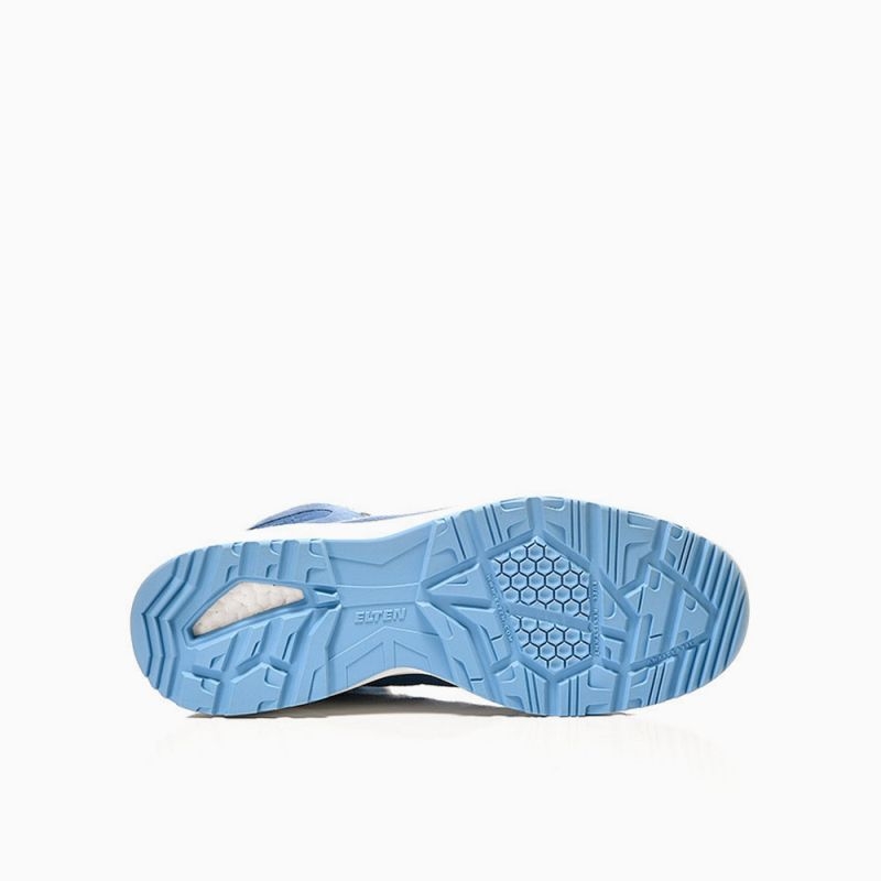 ELTEN-Footwear, S1P-Arbeits-Berufs-Sicherheits-Schuhe, Hochschuhe, MARTEN XXSports Mid, ESD, blau