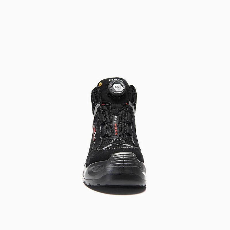 ELTEN-Footwear, S3-Arbeits-Berufs-Sicherheits-Schuhe, Hochschuhe, SANDER BOA ESD, schwarz