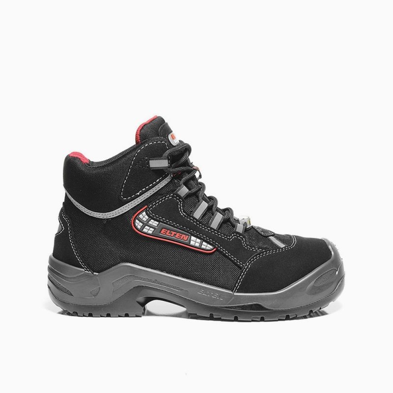 ELTEN-Footwear, S3-Arbeits-Berufs-Sicherheits-Schuhe, Hochschuhe, SANDER AL, ESD, schwarz