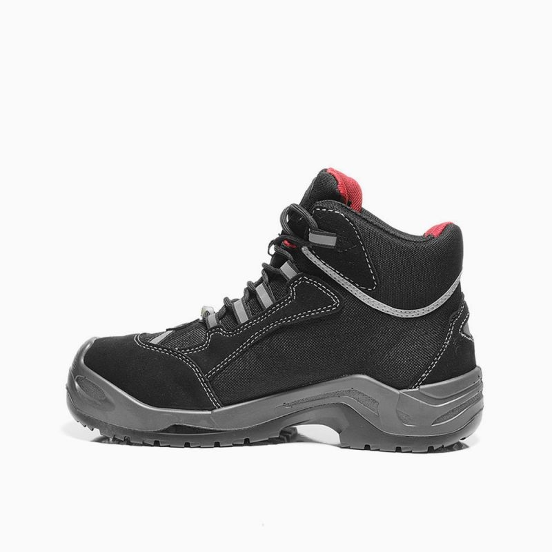 ELTEN-Footwear, S3-Arbeits-Berufs-Sicherheits-Schuhe, Hochschuhe, SANDER AL, ESD, schwarz