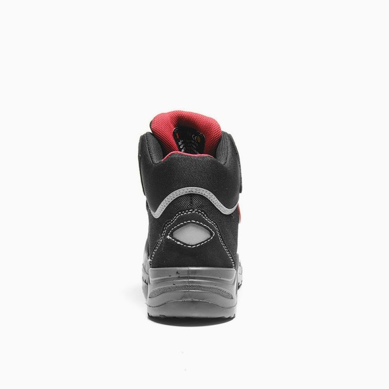 ELTEN-Footwear, S3-Arbeits-Berufs-Sicherheits-Schuhe, Hochschuhe, SANDER AL, ESD, schwarz