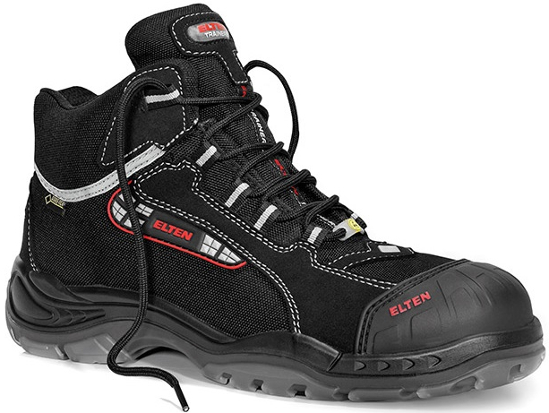 ELTEN-Footwear, S3-Arbeits-Berufs-Sicherheits-Schuhe, Hochschuhe, SANDER PRO GTX ESD, schwarz