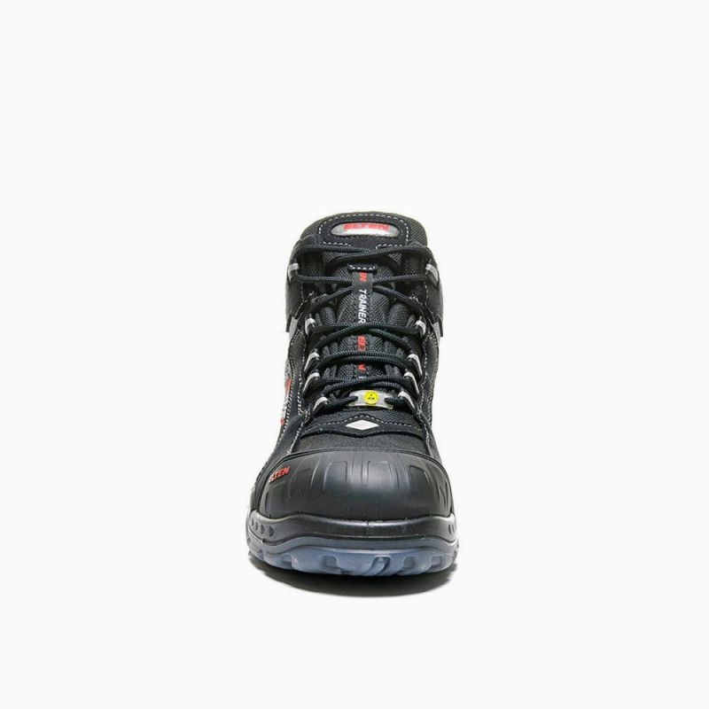 ELTEN-Footwear, S3-Arbeits-Berufs-Sicherheits-Schuhe, Hochschuhe, SANDER PRO GTX ESD, schwarz