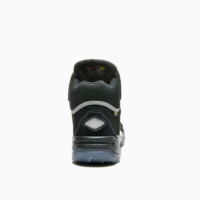 ELTEN-Footwear, S3-Arbeits-Berufs-Sicherheits-Schuhe, Hochschuhe, SANDER PRO GTX ESD, schwarz