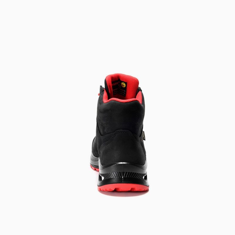 ELTEN-S3-Sicherheitsstiefel, TERENCE XXG PRO GTX black-red Mid ESD