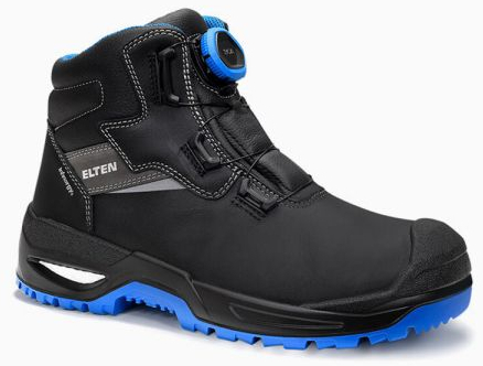 ELTEN-S3-Sicherheitsstiefel, STEFANO XXSG BOA black-blue Mid