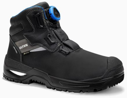 ELTEN-S3-Sicherheitsstiefel, STEFANO XXSG BOA GTX black-blue Mid